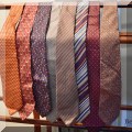 H25. Christian Dior, Calvin Klein and Salvatore Ferragamo ties. 